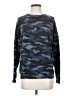 Athleta Camo Blue Pullover Sweater Size S - photo 1