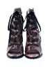 Shoedazzle Animal Print Pink Red Heels Size 7 1/2 - photo 2