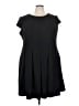 Ronni Nicole Solid Black Casual Dress Size 24W - photo 1