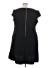 Ronni Nicole Solid Black Casual Dress Size 24W - photo 2