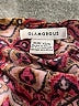Glamorous 100% Viscose Rayon Burgundy Kimono Size XS - photo 7