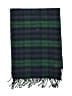 Unbranded Plaid Green Scarf One size - photo 2