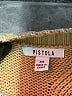 Pistola 100% Cotton Metallic Silver Pullover Sweater Size XS - photo 7