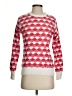 St. John's Bay Hearts Pink Pullover Sweater Size S - photo 1