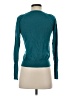 Jigsaw 100% Wool Teal Wool Cardigan Size S - photo 2