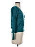 Jigsaw 100% Wool Teal Wool Cardigan Size S - photo 4