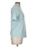 Lole Solid Blue Short Sleeve T-Shirt Size M - photo 4