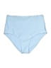 Minnow Solid Blue Swimsuit Bottoms Size M - photo 1
