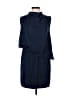 TCEC 100% Polyester Blue Casual Dress Size L - photo 1