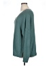 Lucky Brand Solid Teal Pullover Sweater Size XL - photo 5