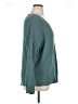 Lucky Brand Solid Teal Pullover Sweater Size XL - photo 4