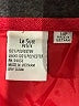 Le Suit 100% Polyester Solid Red Formal Skirt Size 14 (petite) - photo 4