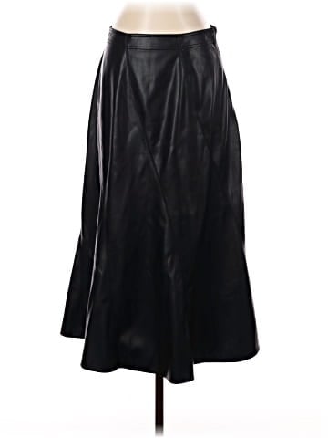 Rebecca Taylor Faux Leather Skirt (view 1)