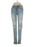 Escada Hearts Blue Jeans Size 00 - photo 1
