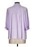 Current Air 100% Polyester Purple 3/4 Sleeve Blouse Size L - photo 2