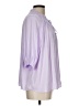 Current Air 100% Polyester Purple 3/4 Sleeve Blouse Size L - photo 4
