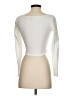 Edikted White Long Sleeve Top Size S - photo 2