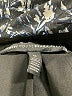 White House Black Market 100% Polyester Print Blue Black Raincoat Size M - photo 6