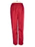Draper's & Damon's 100% Polyester Red Casual Pants Size 8 (petite) - photo 1