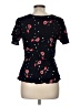 Blue Rain 100% Viscose Black Short Sleeve Blouse Size M - photo 2