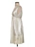 RN Convertible Metallic Silver Cocktail Dress Size P (petite) - photo 5