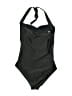Unbranded Solid Black One Piece Swimsuit Size S (estimated) - photo 2