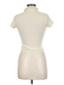 Jolie Ivory Short Sleeve Top Size M - photo 2