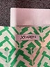 Xtaren Chevron-herringbone Green 3/4 Sleeve Blouse Size L (estimated) - photo 7