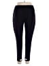 LOGO Solid Black Active Pants Size XL - photo 2