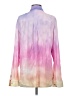 Le Superbe Color Block Pink Long Sleeve Button-Down Shirt Size 4 - photo 2