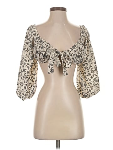Blush 3/4 Sleeve Blouse (view 1)