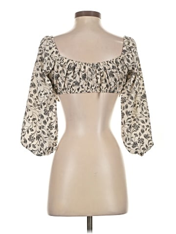Blush 3/4 Sleeve Blouse (view 2)