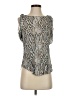 A New Day 100% Rayon Silver Sleeveless Blouse Size S - photo 1