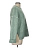 Haute Hippie Solid Green Pullover Sweater Size L - photo 4