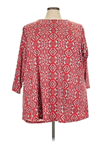 PIPHANY 3/4 Sleeve Blouse (view 1)