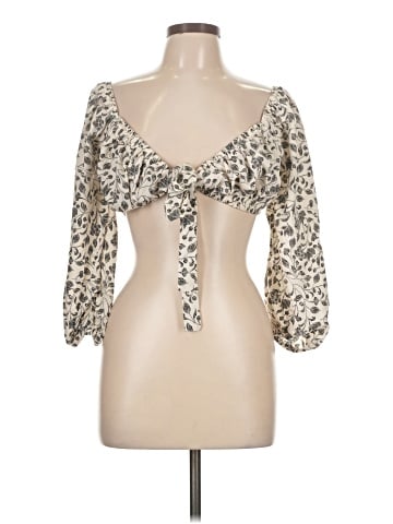 Blush 3/4 Sleeve Blouse (view 1)