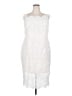 Unbranded 100% Polyester White Cocktail Dress Size 3XL - photo 1