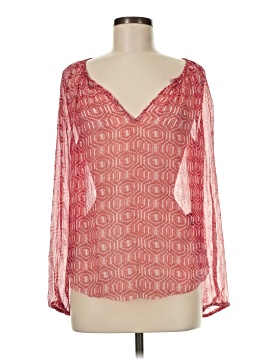 Étoile Isabel Marant Long Sleeve Silk Top (view 1)