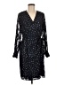 Anne Klein 100% Polyester Stars Black Cocktail Dress Size 6 - photo 1