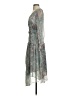 LoveShackFancy 100% Viscose Paisley Gray Cocktail Dress Size P (petite) - photo 5
