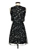 Sweet Storm 100% Polyester Print Black Cocktail Dress Size M - photo 2