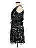 Sweet Storm 100% Polyester Print Black Cocktail Dress Size M - photo 5