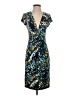 BCBGMAXAZRIA Print Teal Cocktail Dress Size XS - photo 1