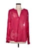 Katherine Barclay Pink Long Sleeve Blouse Size L - photo 1