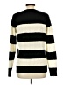 Joe Fresh 100% Acrylic Stripes Black Pullover Sweater Size L - photo 2
