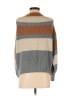 ee:some 100% Acrylic Color Block Brown Pullover Sweater Size M - photo 2