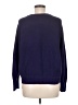 Ann Taylor LOFT Solid Blue Pullover Sweater Size M - photo 2