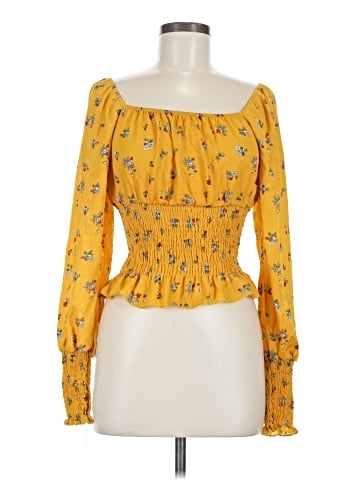 Ultra Flirt Long Sleeve Blouse (view 1)