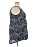 Veranee Blue Sleeveless Blouse Size 3X - photo 4