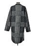 Cyrus Houndstooth Gray Black Coat Size L - photo 2